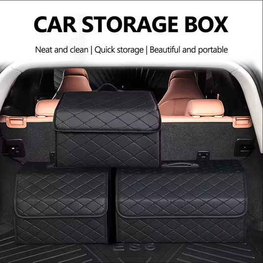 차 트렁크 정리박스