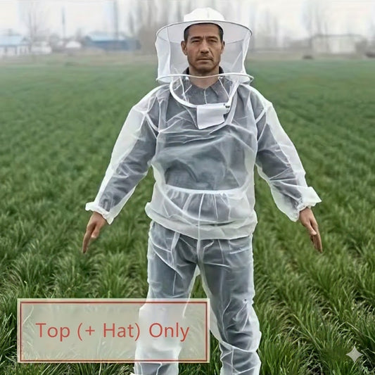 벌레 물림 / 벌 쏘임 방지 모자 + 윗도리