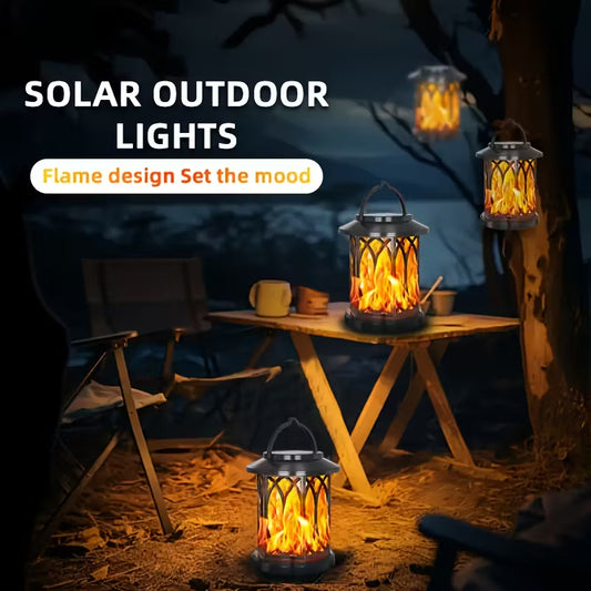 (판매완료) 태양광 자동충전 랜턴 - 2개 세트