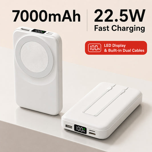 유/무선 자석 파워뱅크 - 7000mAh