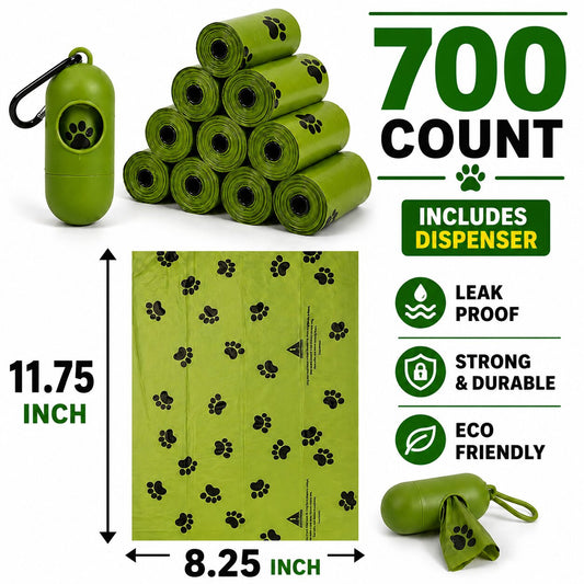 Dog Poop Bags - 700 Count