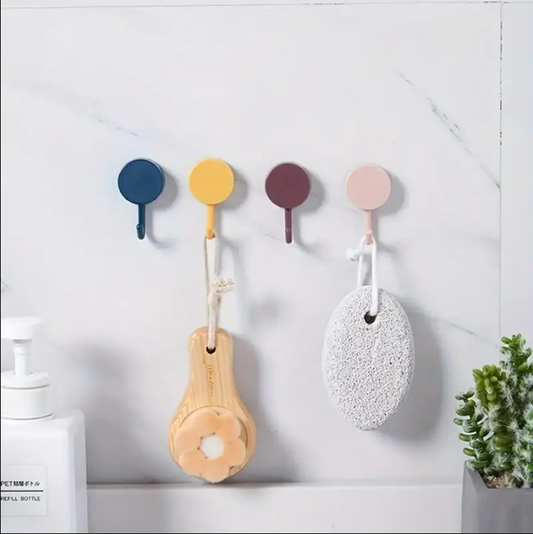 (신품) Self-Adhesive Hooks 10개 (색상중복)
