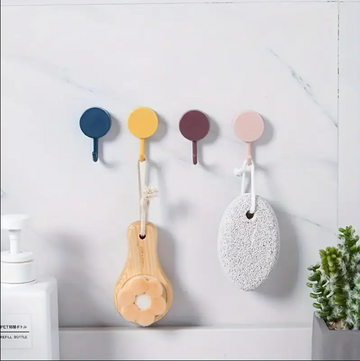 Self-Adhesive Hooks 10개 (색상중복)
