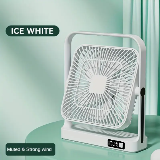 (신품) 무선 선풍기 보라/흰색