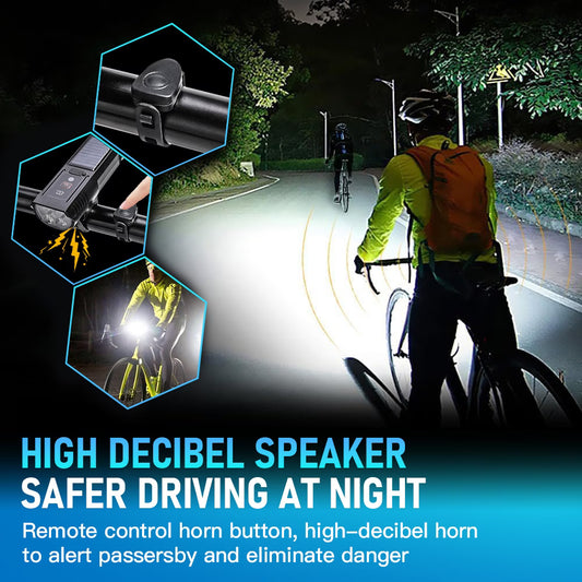 태양광 자전거 주행등 + Horn