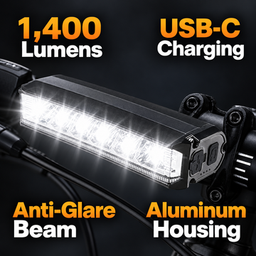Bike Light - 1400 Lumen