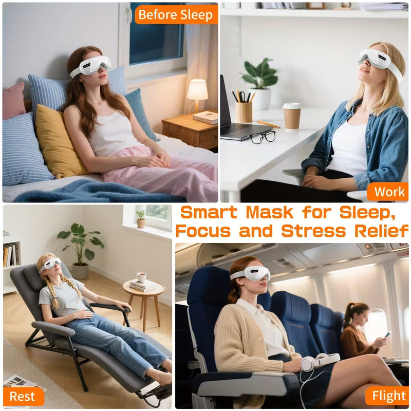 낮잠/수면용 눈 마사지 + 찜질