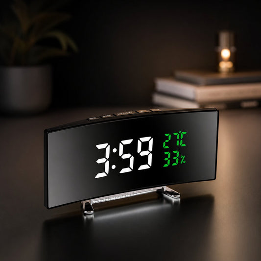 커브드 시계