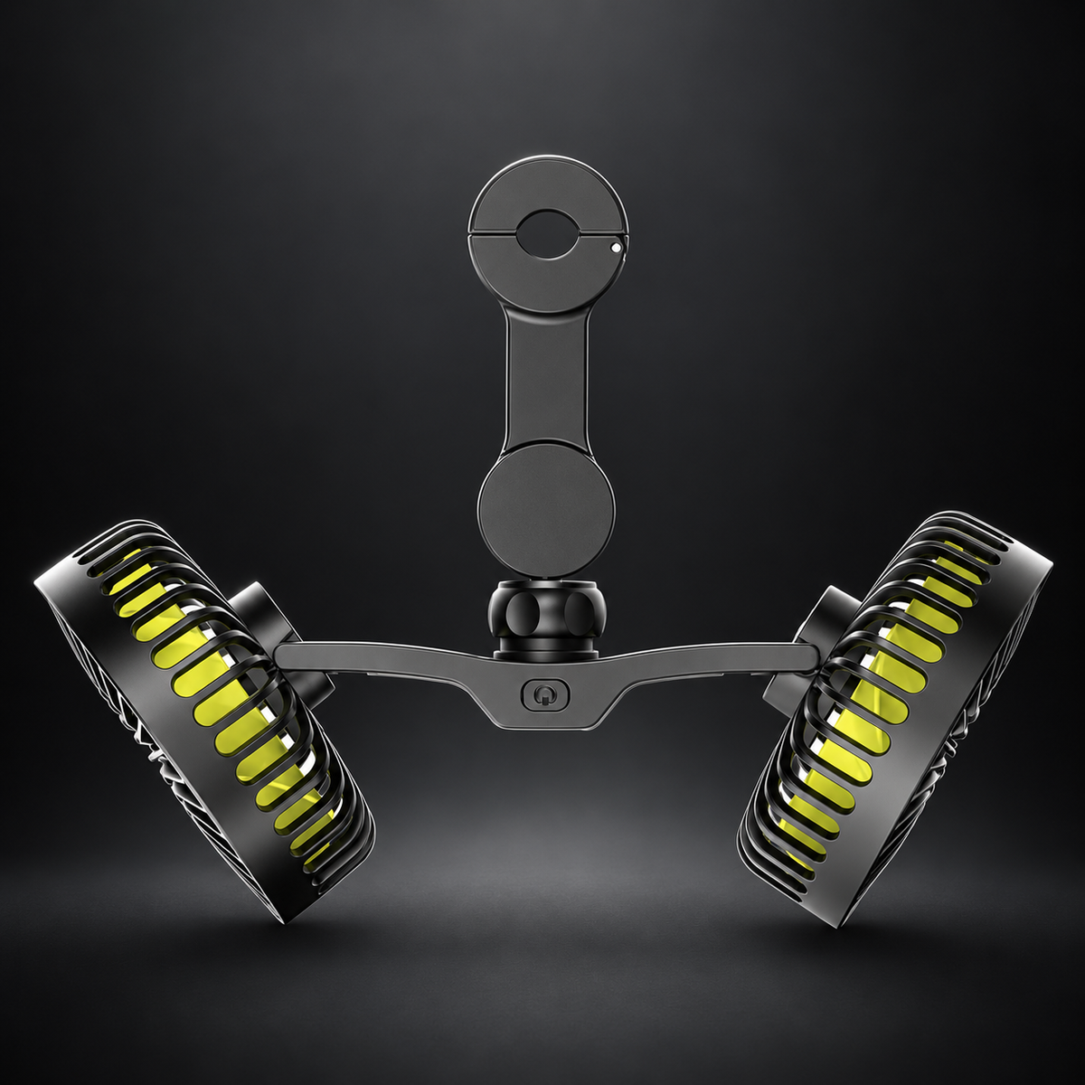 Dual Car Headrest Fan - USB Powered