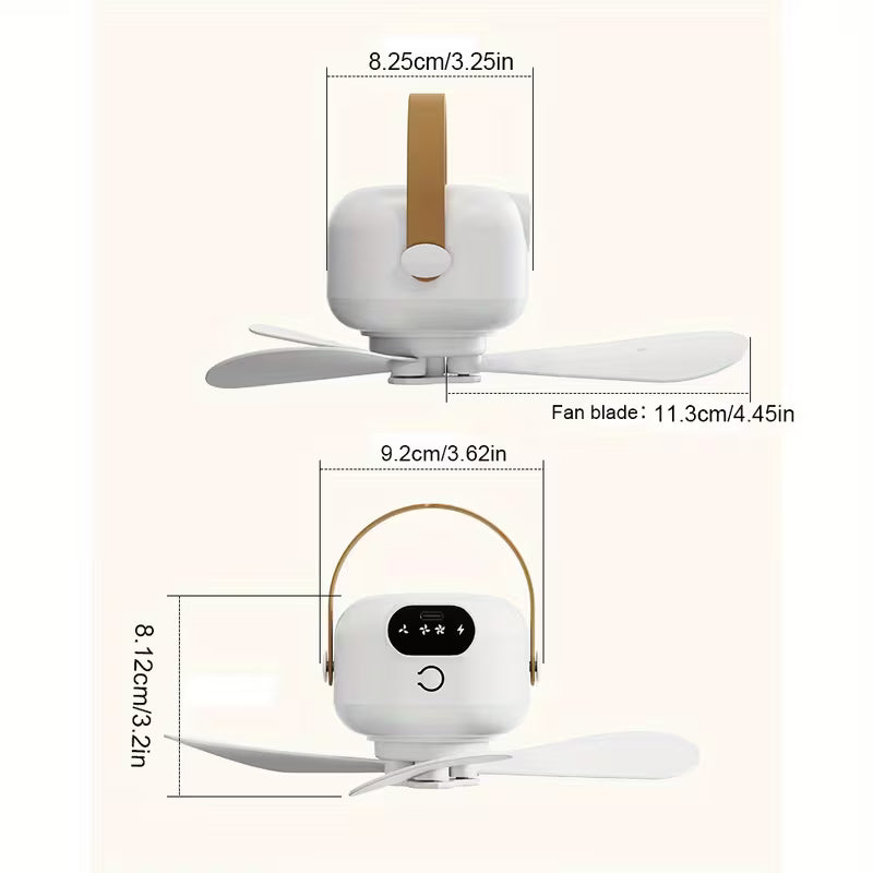 USB 천장 선풍기 랜턴