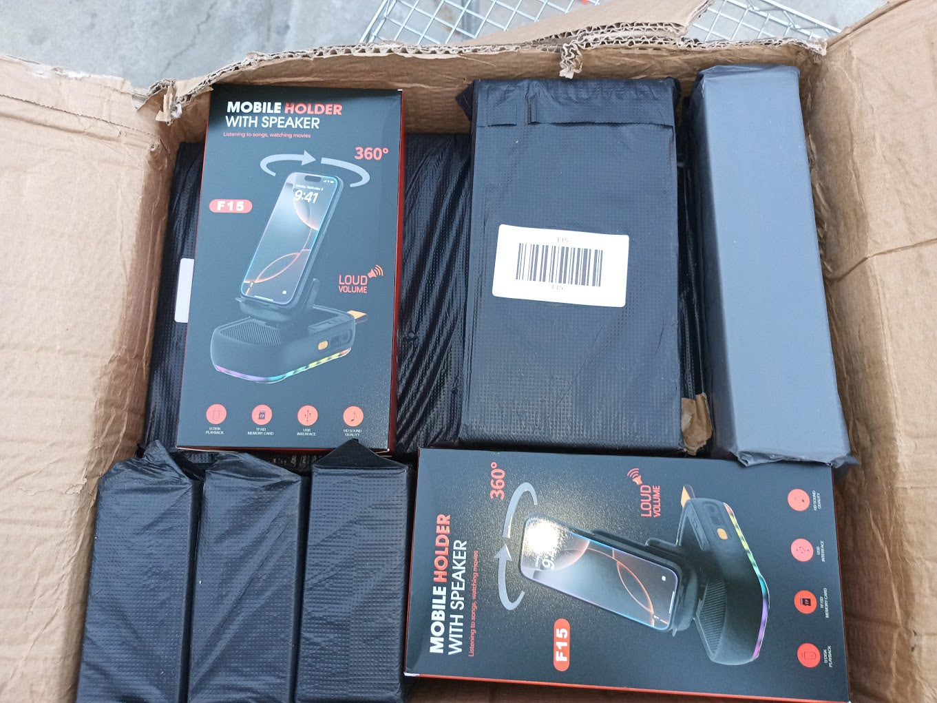 (신품) 3-IN-1 폰/태블렛 거치대 + 충전 + 스피커