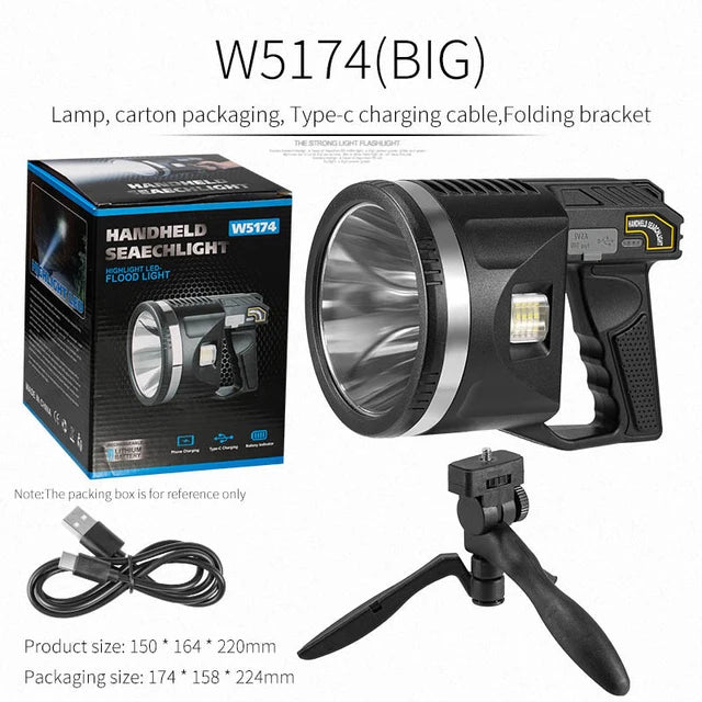 삼각대 손전등 (+차량 비상등) Spotlight