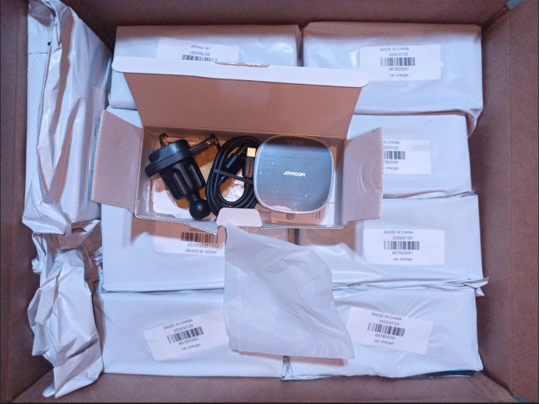 (신품) LED 차량용 폰 무선충전 거치대 - 에어컨 벤트 거치용