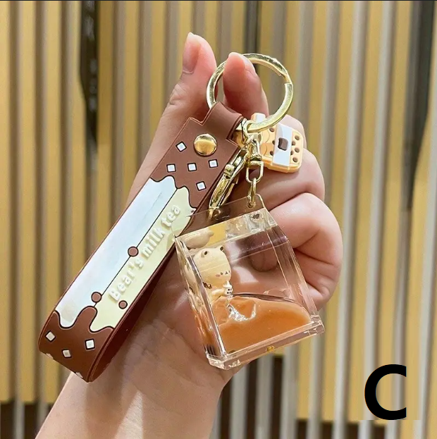 (신품) 밀크티 열쇠고리