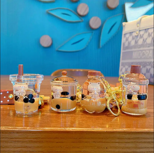 (신품) 밀크티 열쇠고리