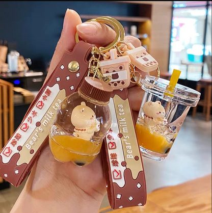 (신품) 밀크티 열쇠고리