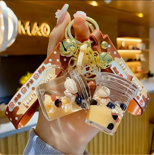 (신품) 밀크티 열쇠고리