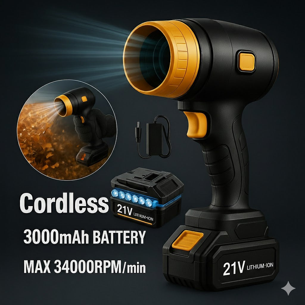 (신품) High-powered 무선 청소 블로워