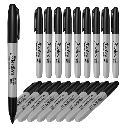 (신품) Permanent 마커 Fine Point 20개