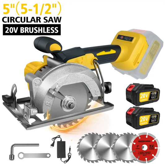 (신품) Circular Saw 5" 20v 3Ah x2