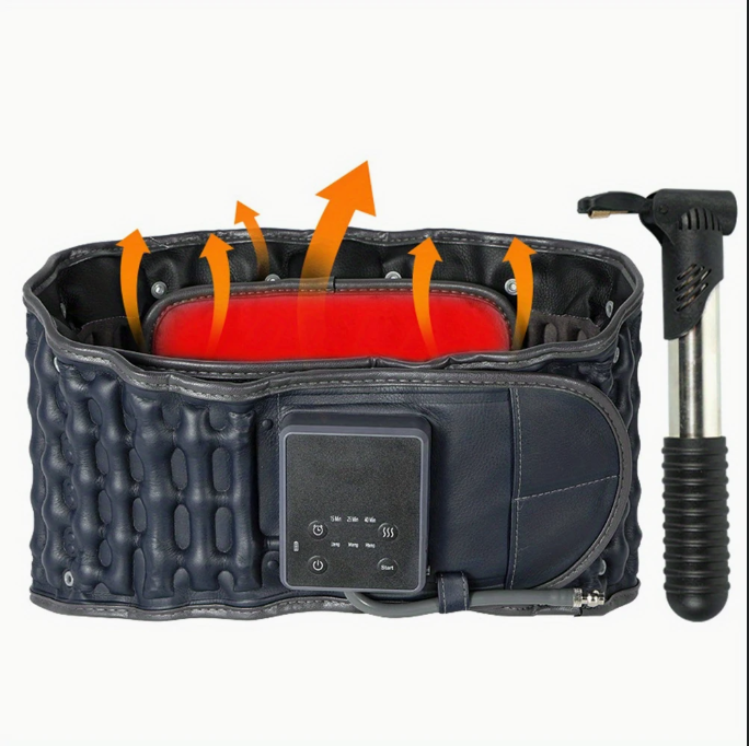 (신품) 공기 주입식 요추지지 + 찜질