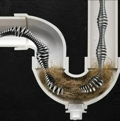 배수구 이물질 제거