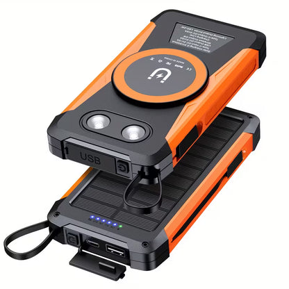 유/무선 자석 파워뱅크 - 7000mAh (태)
