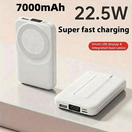 유/무선 자석 파워뱅크 - 7000mAh