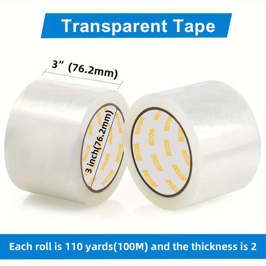 3인치 x 110 Yards 배송 테잎 - 6개