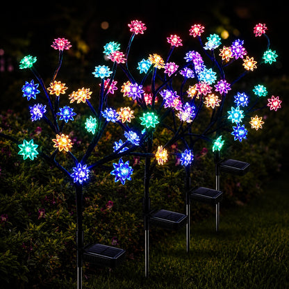Solar Flower Tree Lights - 1 Pack