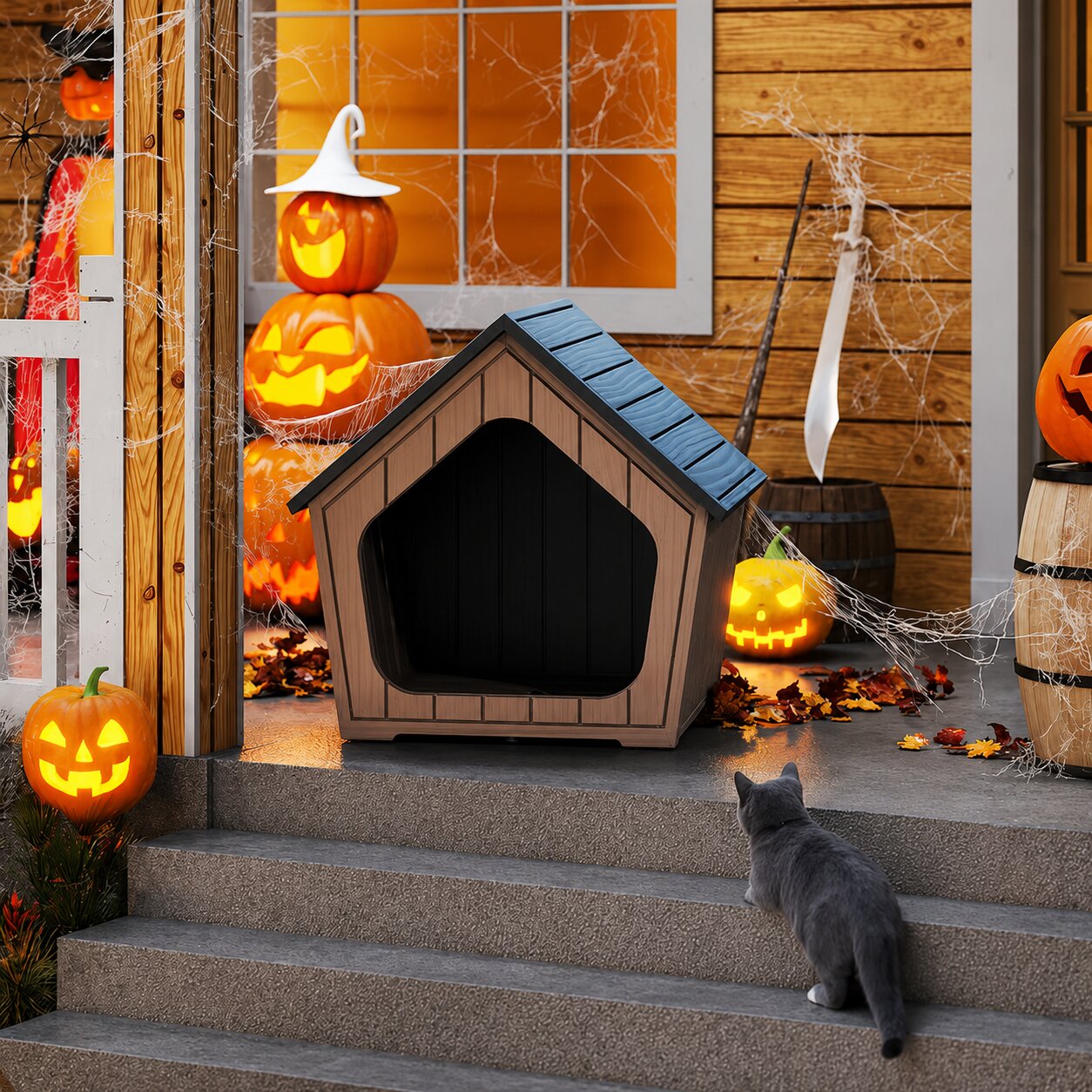 Cat · Dog House