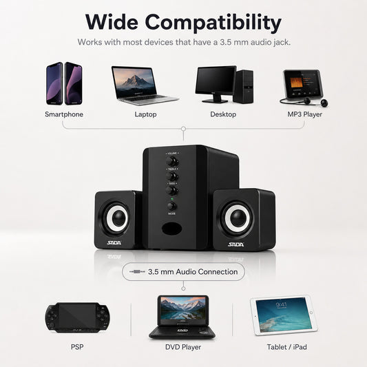 미니 2.1 USB  스피커