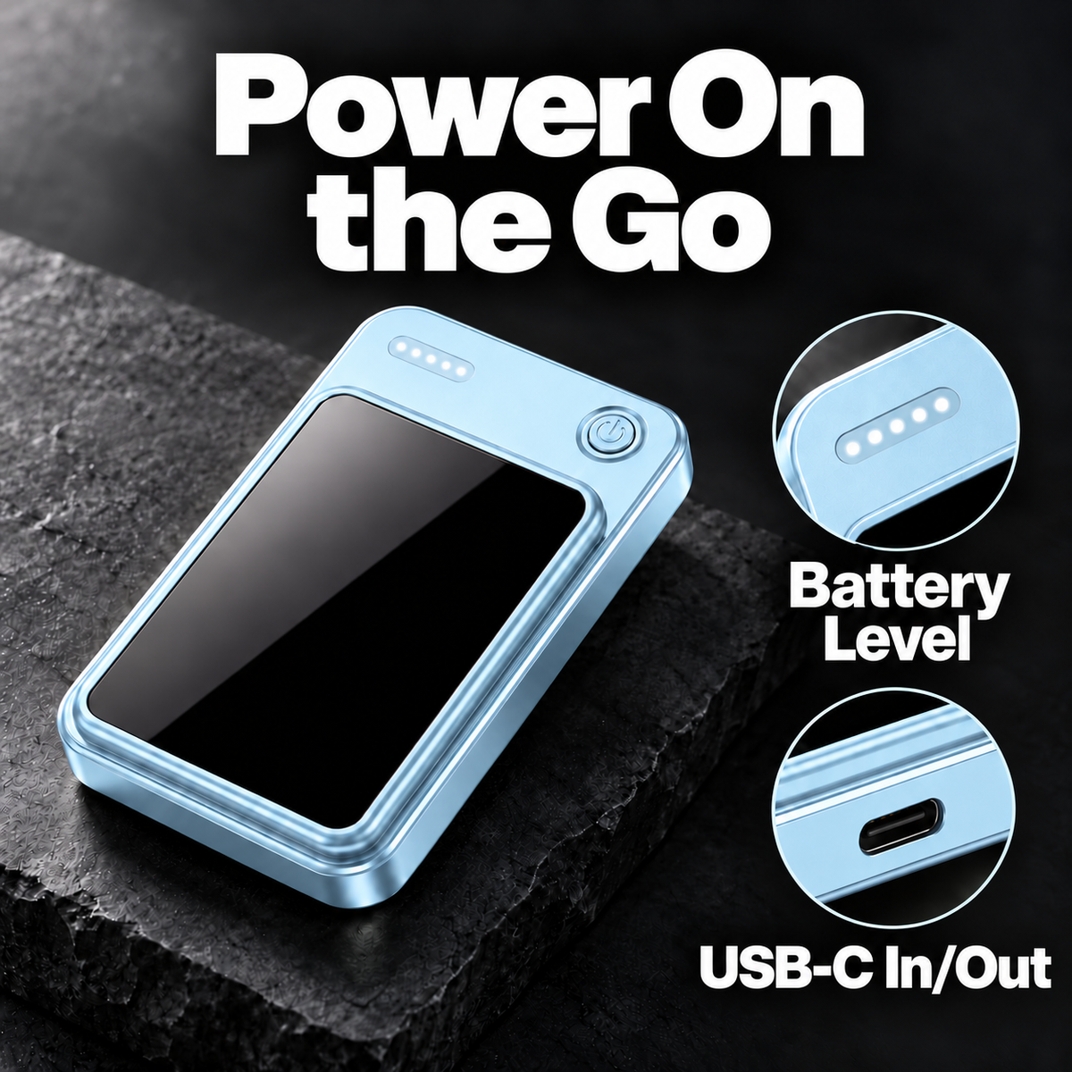 무선 파워 뱅크 - 4000 mAh (본문 확인)