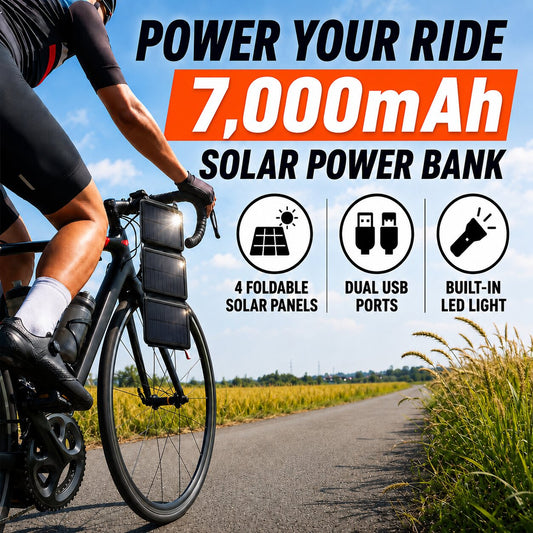 태양광 파워뱅크 - 7000mAh