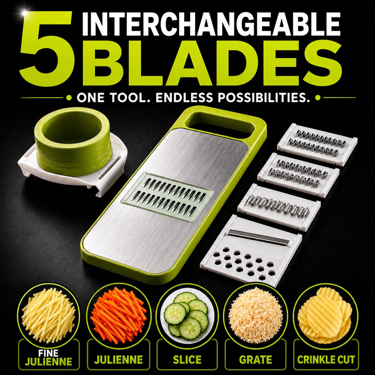 Vegetable Slicer & Grater (See Description)