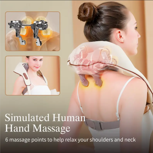 (신품) 무선 목 마사지