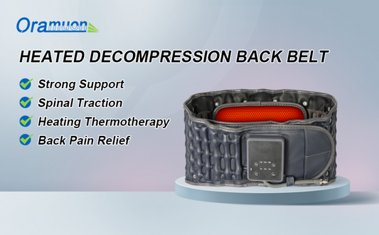 (신품) 공기 주입식 요추지지 + 찜질