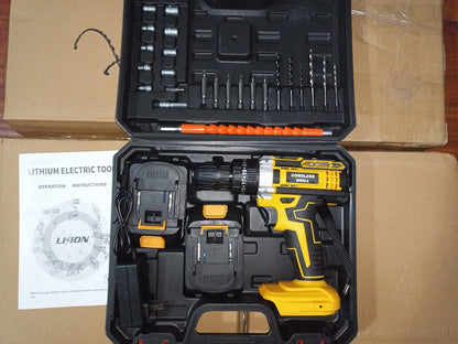 임팩트 드릴 398in-lbs 21V 2Ah x2