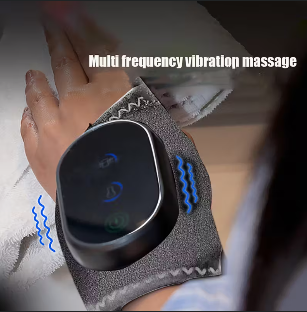 (신품) 무선 손목 찜질패드 + 약한 진동 마사지