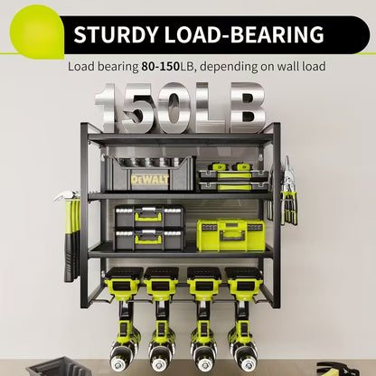 4단 툴 거치대 Power Tool Organizer