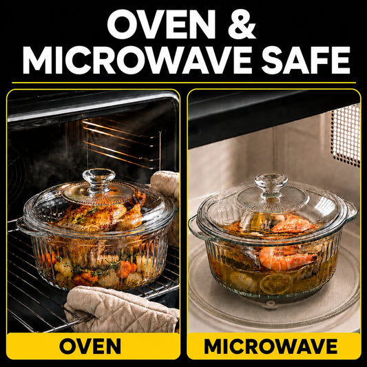 Glass Casserole Dish - 2.5QT