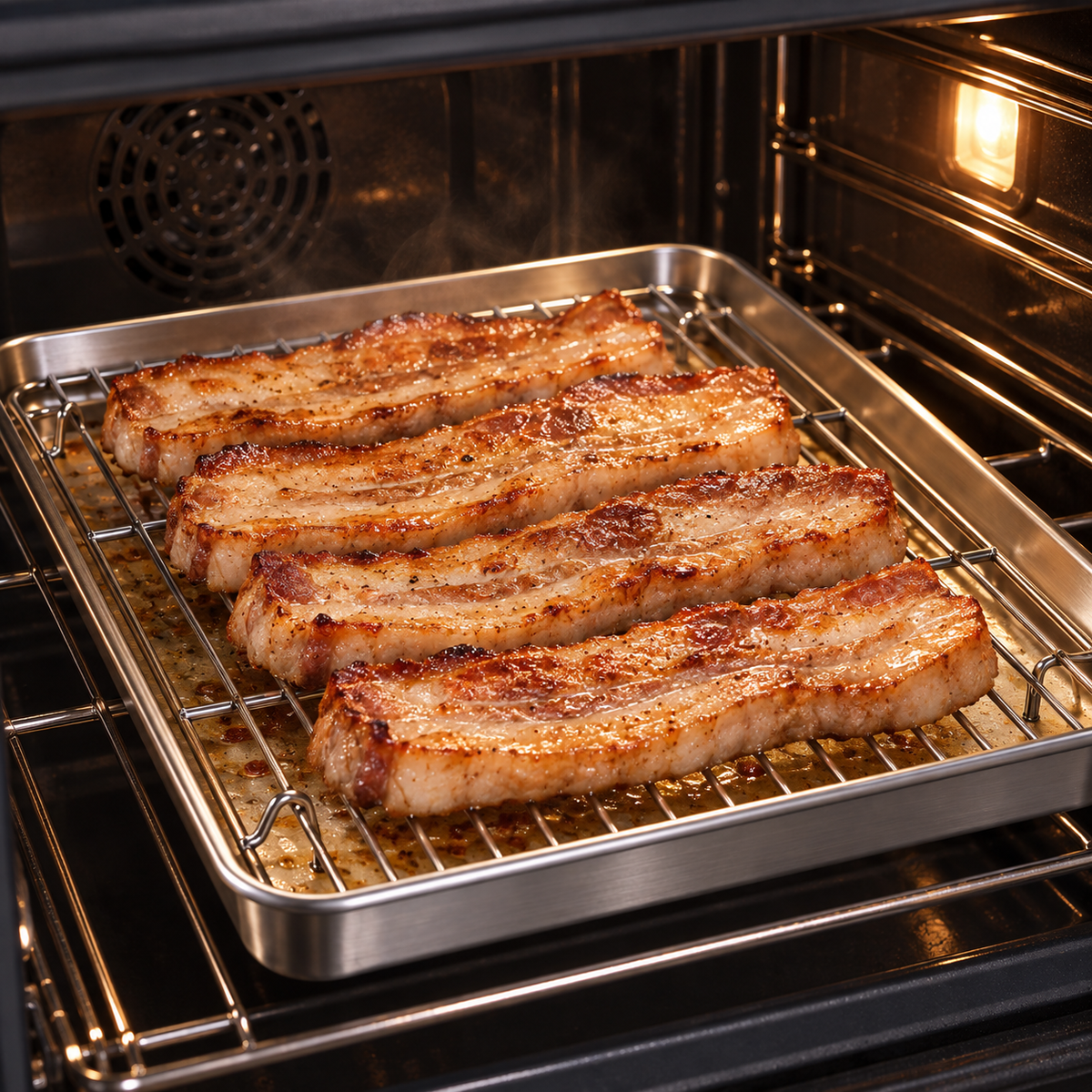 Deep Frying Rack with Tray