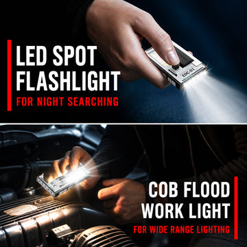 EDC Flashlight & COB Work Light