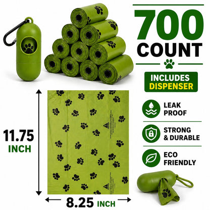 Dog Poop Bags - 700 Count