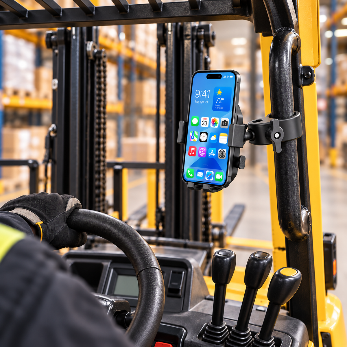 차량 손잡이 폰 거치대 - 트럭 / 지프 / 지게차