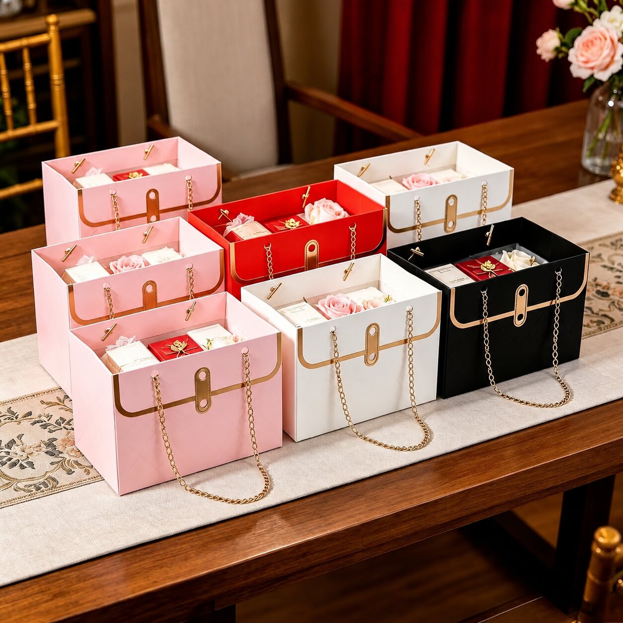 Mini Paper Gift Bags - 12 Pack