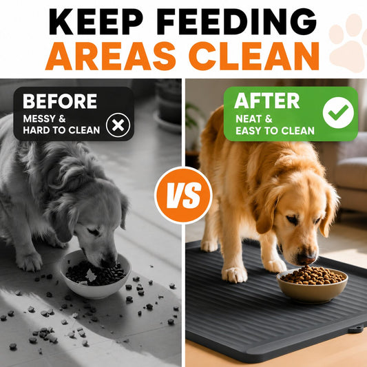 Waterproof Feeding Mat - 36"x24"