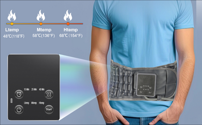 (신품) 공기 주입식 요추지지 + 찜질