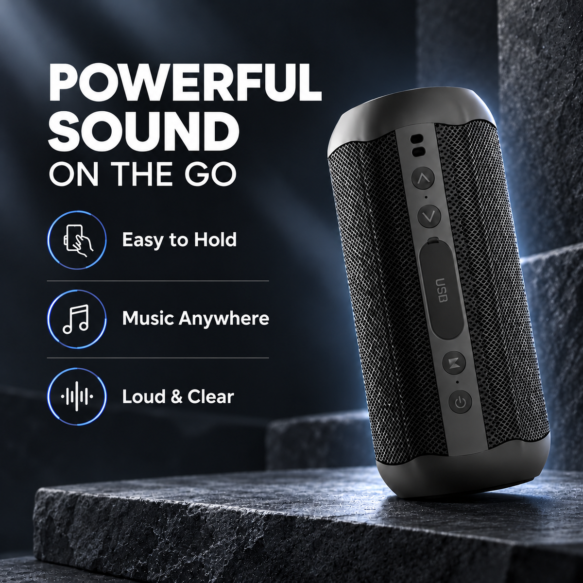 Bluetooth Speaker - USB Rechargeable