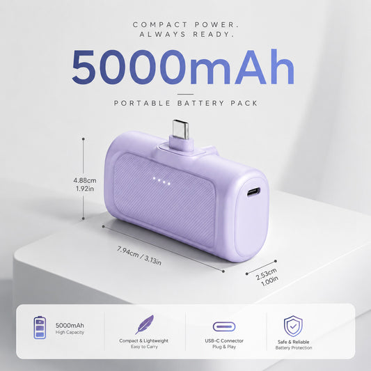 비상용 미니 파워뱅크 - 5000mAh
